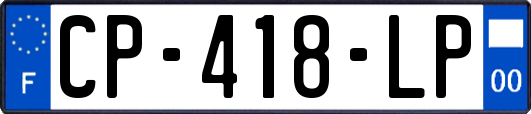 CP-418-LP