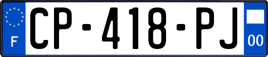 CP-418-PJ