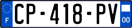 CP-418-PV