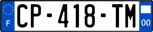 CP-418-TM