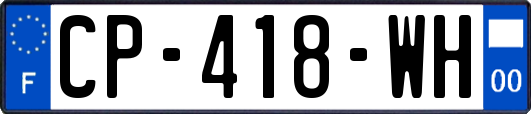 CP-418-WH