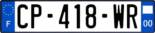 CP-418-WR