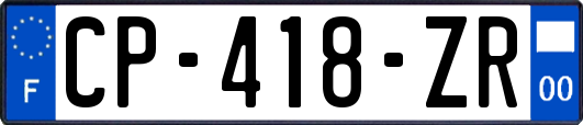 CP-418-ZR