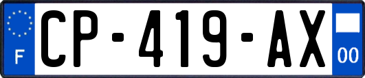 CP-419-AX