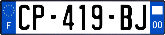 CP-419-BJ