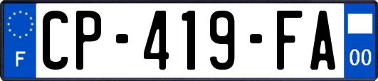 CP-419-FA