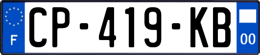 CP-419-KB