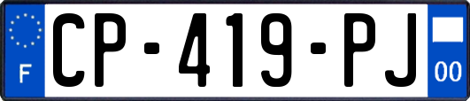 CP-419-PJ