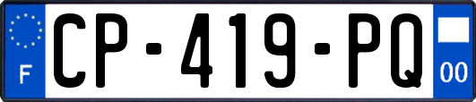 CP-419-PQ