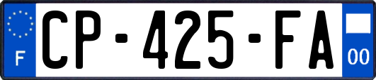 CP-425-FA