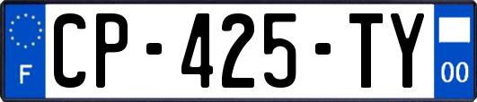 CP-425-TY