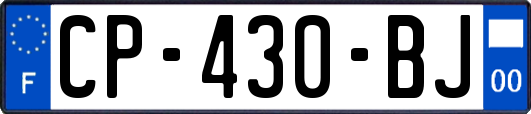 CP-430-BJ