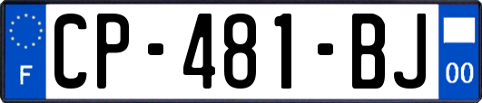 CP-481-BJ