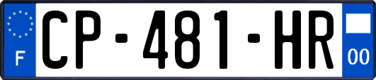 CP-481-HR