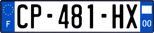 CP-481-HX