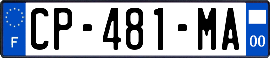 CP-481-MA