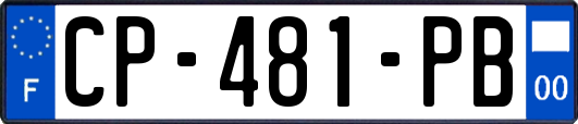 CP-481-PB