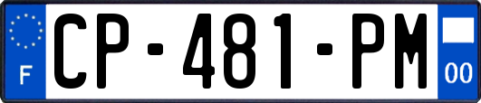 CP-481-PM