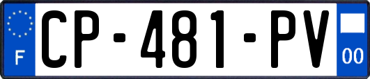 CP-481-PV