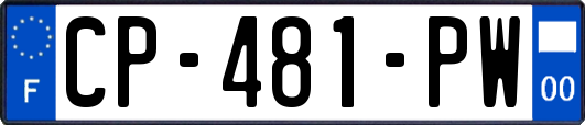 CP-481-PW