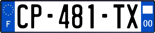 CP-481-TX