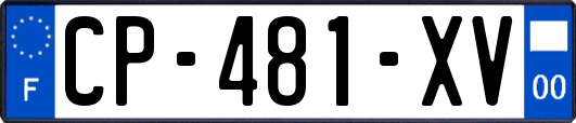 CP-481-XV