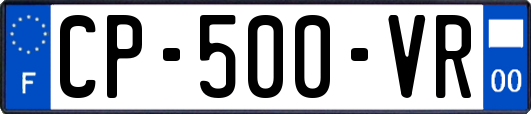 CP-500-VR
