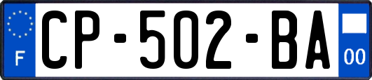 CP-502-BA