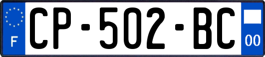 CP-502-BC