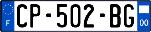 CP-502-BG