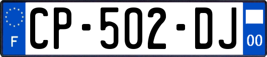 CP-502-DJ