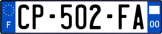 CP-502-FA