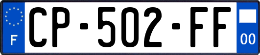 CP-502-FF