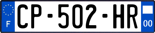 CP-502-HR