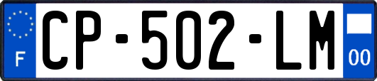 CP-502-LM