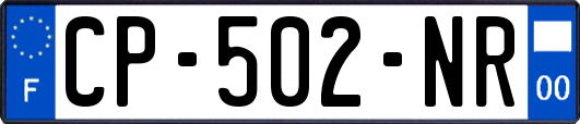 CP-502-NR