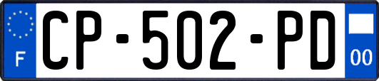 CP-502-PD