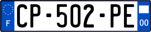 CP-502-PE