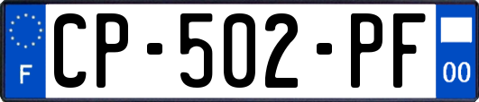 CP-502-PF