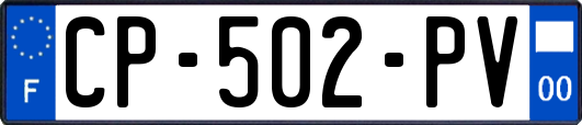 CP-502-PV