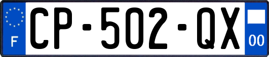 CP-502-QX