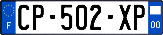 CP-502-XP