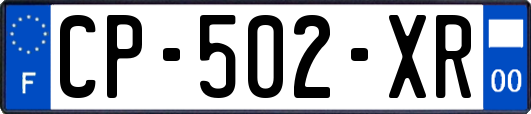 CP-502-XR