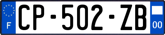 CP-502-ZB