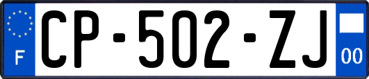 CP-502-ZJ