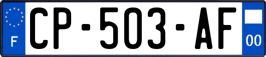 CP-503-AF