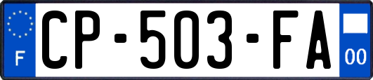 CP-503-FA