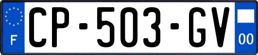 CP-503-GV