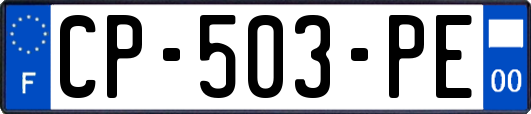 CP-503-PE