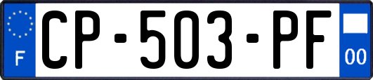 CP-503-PF